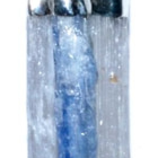 Selenite W/ Kyanite pendant