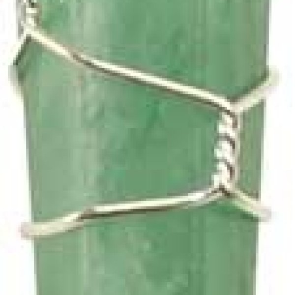 Wire Wrapped Green Aventurine Point