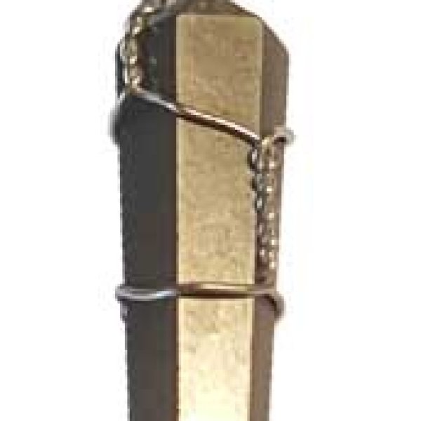Wire Wrapped Pyrite Point