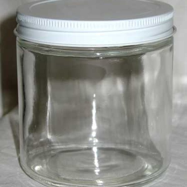 Clear Glass Jar 12 oz