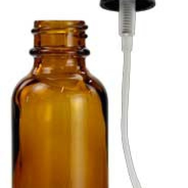Amber Bottle with Spray 1 oz