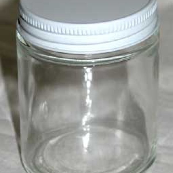 1 oz Clear Glass Jar