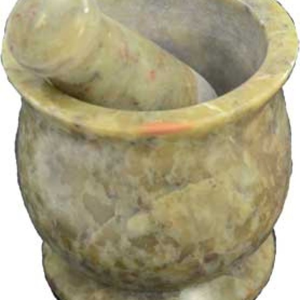 Soapstone 3" x 3" Mortar & Pestle