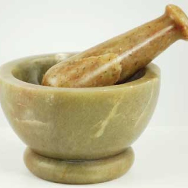 Soapstone mortar & pestle Set