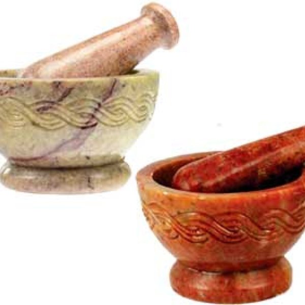 Celtic mortar & pestle set