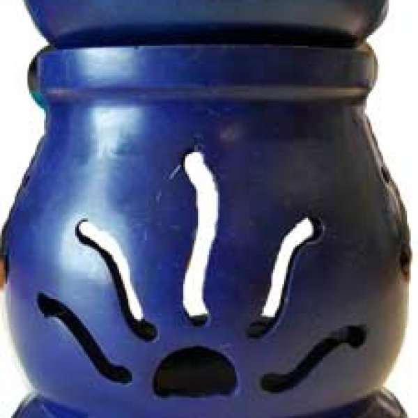 3 1/2" Blue Soapstone oil diffuser
