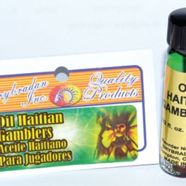 Haitian Gambler oil with root 4 dram