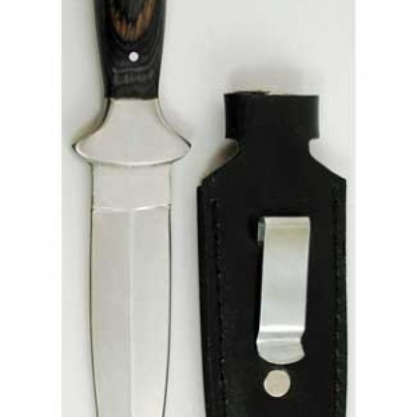 Black Faux Wooden Handled athame 9"