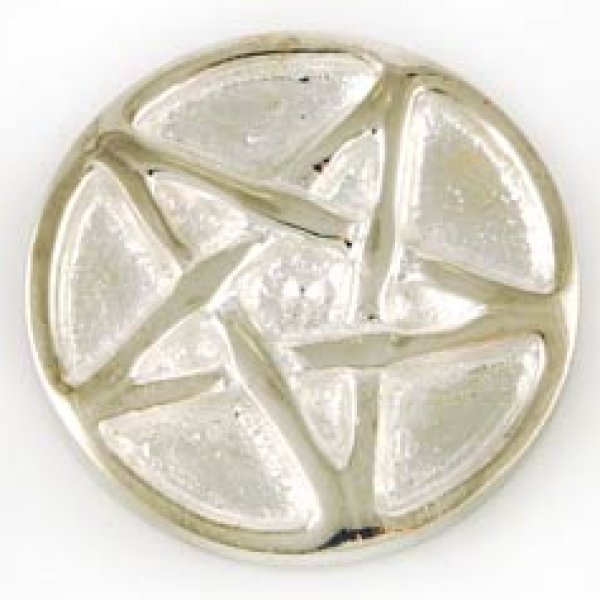 Pentagram altar Coin 1 1/4"