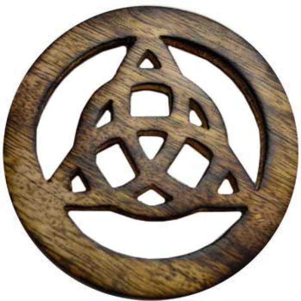 Triquetra altar tile 4"