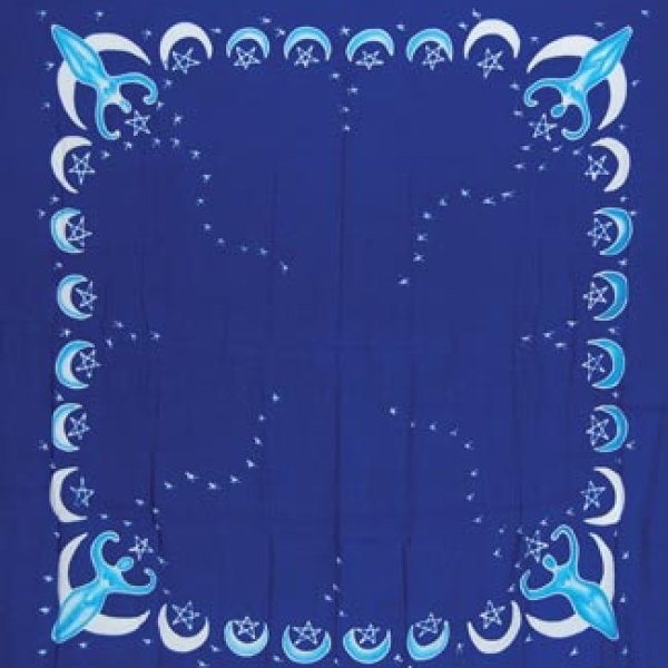 Goddess altar cloth or scarve 36" x 36"