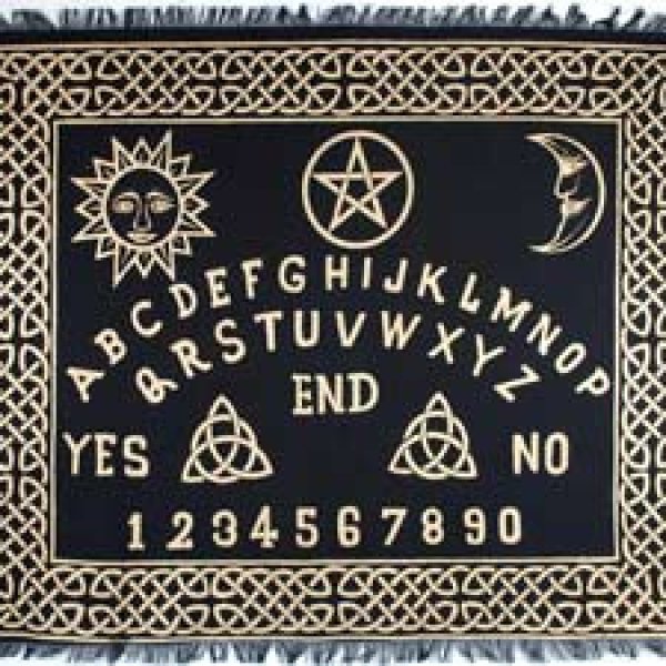 Ouija-Board altar cloth 24" x 30"