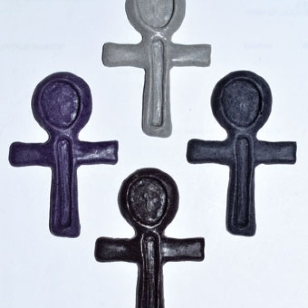 3 1/4" resin Ankh mini (assorted colors)