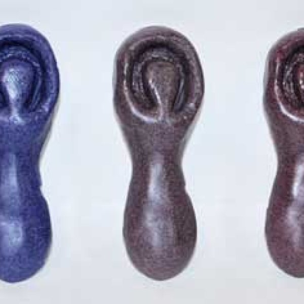 2 1/2" resin Pocket Goddess (assorted colors)