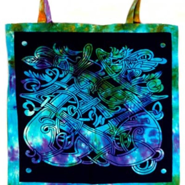 Celtic Dragon Tote Bag