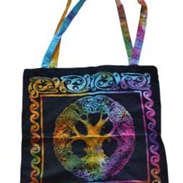 18" x 18" Mandala Tree Tote Bag