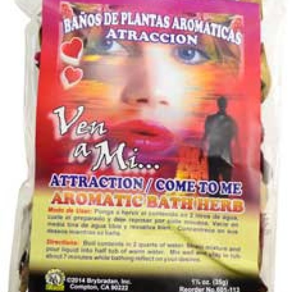 1 1/4oz Attraction ( Atraccion) aromatic bath herb