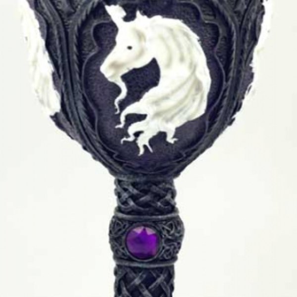 Unicorn Chalice 7 1/2"
