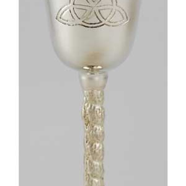 Triquetra chalice 4 3/4"