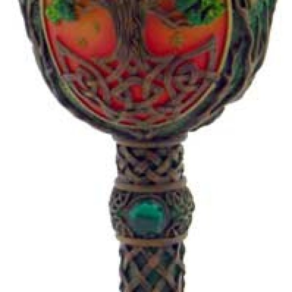 Tree of Life chalice 7 1/4"