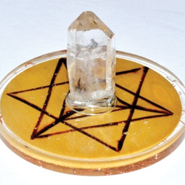 Merkaba Orgone crystal grid
