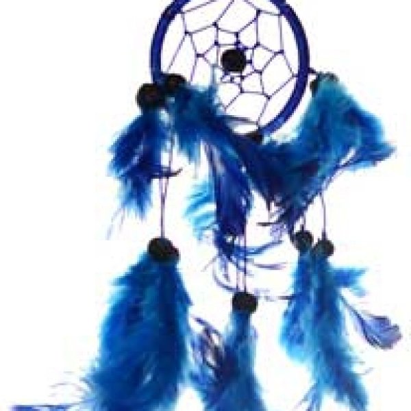 2 1/2" Blue dream catcher