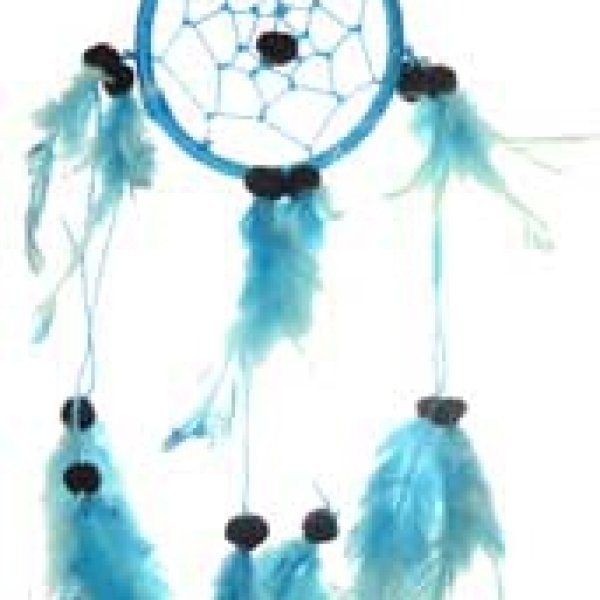2 1/2" Turquoise dream catcher