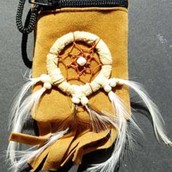 Brown bag dream catcher
