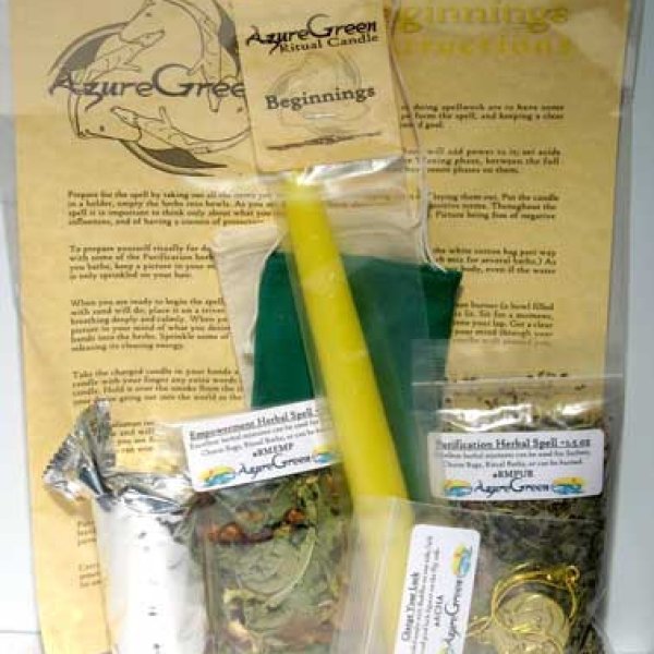 New Beginnings ritual kit