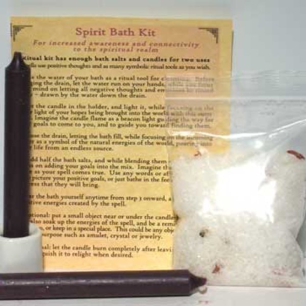 Spirit bath kit