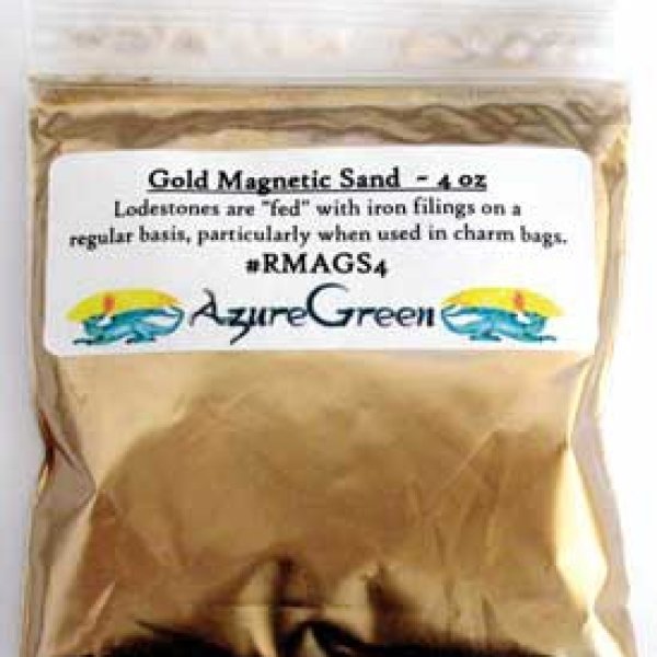 Gold Magnetic Sand (Lodestone Food)  4oz