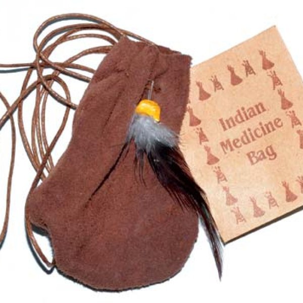 3" Medicine Dream bag Brown