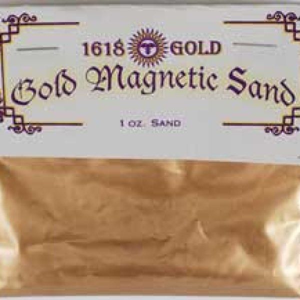 Gold Magnetic Sand (Lodestone Food) 1oz