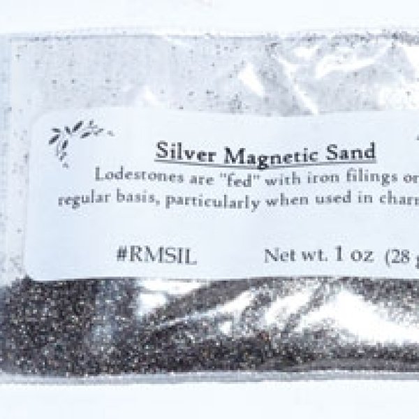 Silver Magnetic Sand (Lodestone Food) 1oz
