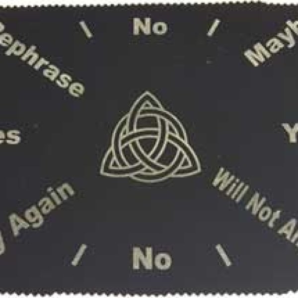 8"x12" Triquetra pendulum map