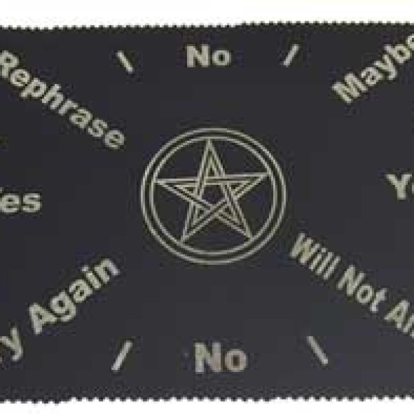 8"x12" Pentagram pendulum map