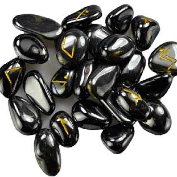 Hematite rune set