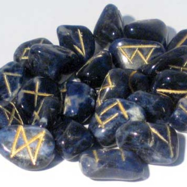 Sodalite rune set