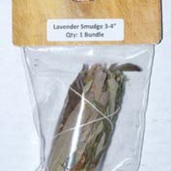4" Lavender smudge stick