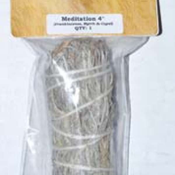 4" Meditation smudge stick