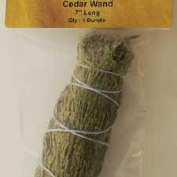 Cedar smudge stick 7"