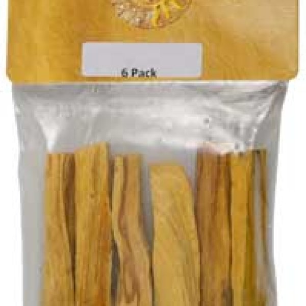 6 pack Palo Santo smudge sticks 3 1/2" - 4"