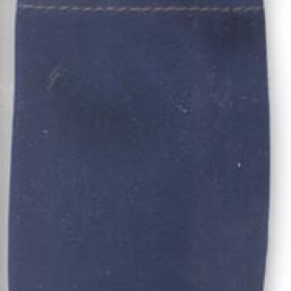 Blue Velveteen Bag