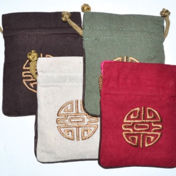 4"x5" Prosperity Linned pouch (set of 4)
