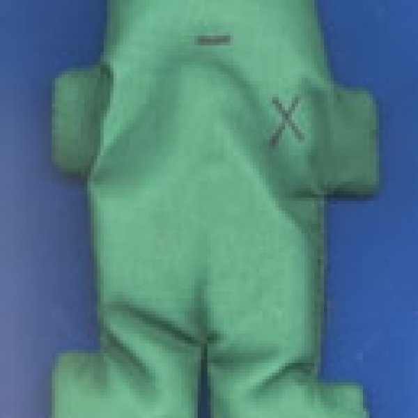 Green Voodoo Doll  5"