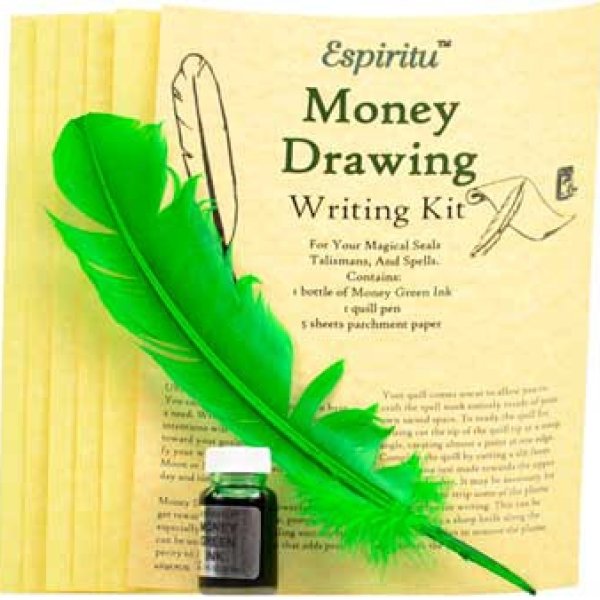 Money Drawing writing kit