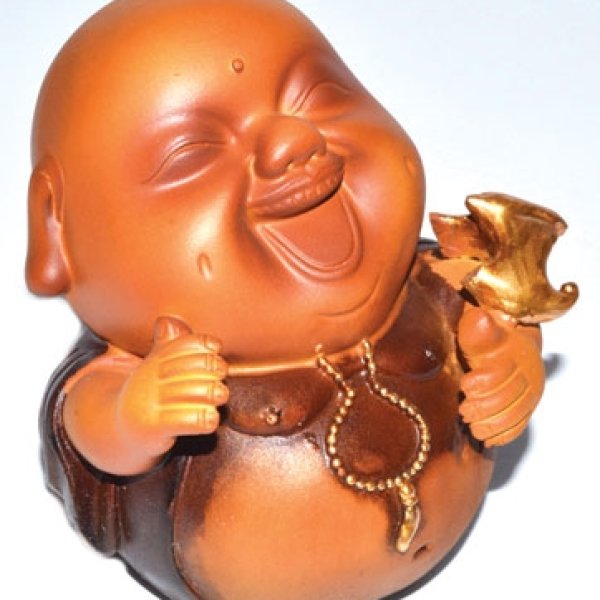 4" Laughing Buddha