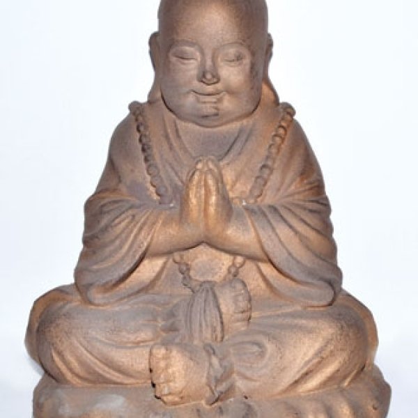 10" Monk Praying