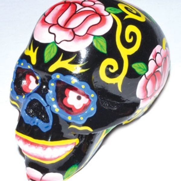 2 1/2" Day of the Dead skull