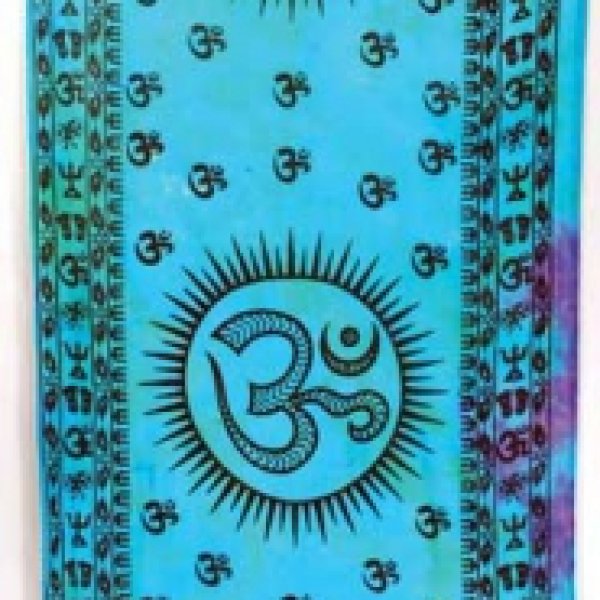 Om Curtain pair 22" x 72"